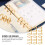 Binder Notebook Coils Metal Loose Leaf Rings 6 Pcs 6