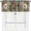 Rustic Daisy Window Valance Vintage White 54x18 Inch 1 Panel 1