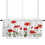 Red Corn Poppy Flower Curtains 2-Pack 6