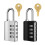 Combination Padlock 4-Digit Weatherproof 2 Pack 1