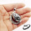 Double-Sided Gem Necklace Moon Pendant Vintage Sweater 2