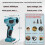 Jet Dry Mini Blower 96000 RPM Wind Control Compatible with 5