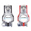 Car Battery Terminal Clamp Connectors Positive Negative 2 8