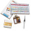 Mini portable watercolor palette set 12 colors 1