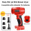 Jet Dry Mini Blower 96000 RPM Wind Control Compatible with 1