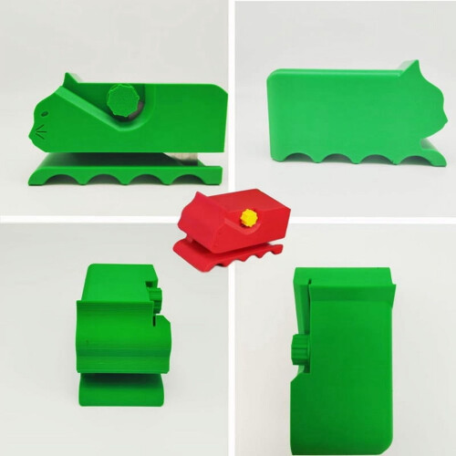 Cardboard Cutter for Cat Scratchers 3D Printed Handheld Tool 2