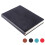 A6 PU Leather Notebook Black 660 Pages 1