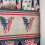 Independence Day Valance Curtains Red Stripe Star Eagle 6