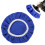 Car Polisher Bonnet 9-10 Inches Soft Microfiber Blue 1