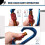 Screwgate Locking Carabiner D-Ring Clip Hook 30KN 3 Pack 3