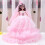 Wedding Bride Doll with Elegant Gown, Foldable Box, 1
