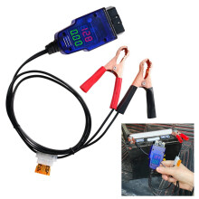 Car Power Cable OBD Battery Memory Saver with Digital