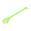 Shoe Puller and Back Massager Green 2-in-1 1