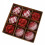 Julkulsdekorationer8 cm9-delars set 3