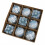 Julkulsdekorationer8 cm9-delars set 7