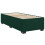 VidaXL vidaXL Boxspringbett mit Matratze Dunkelgrün 90x200 cm Samt 5