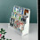 Sport Cards Display Shelf Acrylic 3-Tier White 6