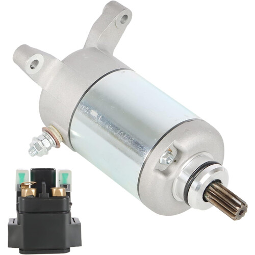 Starter and Relay Solenoid for Suzuki LTF250 Ozark 1
