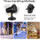 LED Snowflake Light Projector Waterproof Indoor Outdoor Use 3