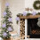 Purple Artificial Poinsettia Ornaments 12 Pack 2