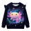 Langarm-Sweatshirt mit Salamanderstern für Kleinkinder, Größe 4-5 1