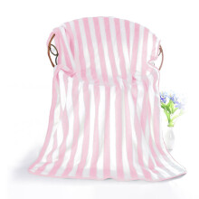 Karymi Soft Striped Bath Towel 70x140cm Quick-Dry Absorbent