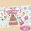 Cake Coloring Poster 30 x 72 Inch Tablecloth 2 Pieces 1