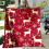 Reindeer Fleece Blanket Ultra-Warm Soft 1-Pack 3
