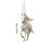 White Horse Ornament Painted Ponies Christmas Tree Decor 2
