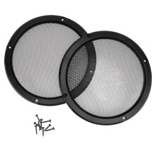 Pavo Car Speaker Covers Black 2 Pieces