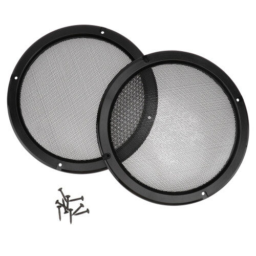 Pavo Car Speaker Covers Black 2 Pieces