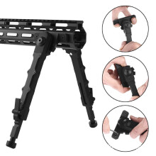 Tactical Rifle Bipod Barrel-Mounted Foldable 7.5-9 Inch