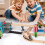 Remote Control Toy Train Set for Wooden Tracks Motorized 7
