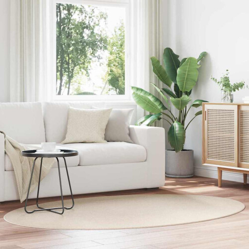 VidaXL vidaXL Teppich HUARTE Beige 140 x 200 cm 100 % Polyester