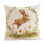 Easter Pillow Cover Linen Peach Fleece Printed with Eggs 2
