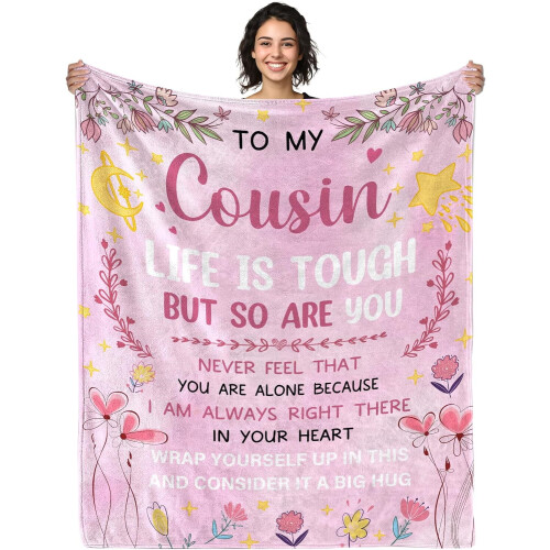 Cousin plaid voor dames, 60x80 inch