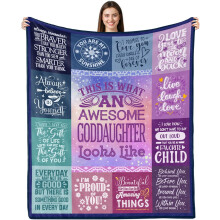 Couverture en flanelle polaire pour petite-fille, 127 x 152 cm