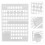 White Pegboard Wall Panel for Home Organization 1 Set 1
