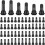 Schwarze Gummi-Einrastventile TR412/TR413/TR414 90 1