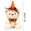 Halloween Throw Pillows Bat Pumpkin Ghost Bear Plush Decor 2
