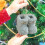 DAMAI Christmas Tree Plush Boot Ornaments Set Light Blue 6