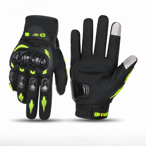 Motorcycle Gloves for Men Full Finger Hard Knuckle