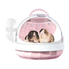 Sac de transport portable pour hamster avec bouteille d'eau amovible