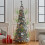 Christmas Tree Fillers Green Plastic Branches with Red Gold 4