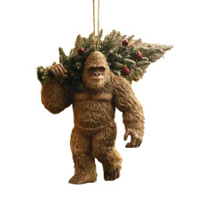 Ornement de Noël Sasquatch Collection Faune Sauvage 1