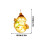 AuroraX LED Mini Christmas Lights Warm White with Suction 6