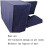 Computer Dust Cover Set Blue 3-Piece 2