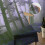 Sheer Curtains Purple Fall Forest Design 52x63 Inch (2 5