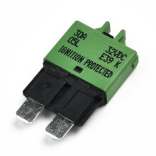 Disjoncteur automatique/manuel à lames 12 V/24 V 5-30 A