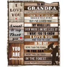 Opa Cadeau Flanellen Plaid 80x60 Inches